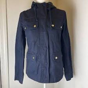 Jcrew navy utility jacket